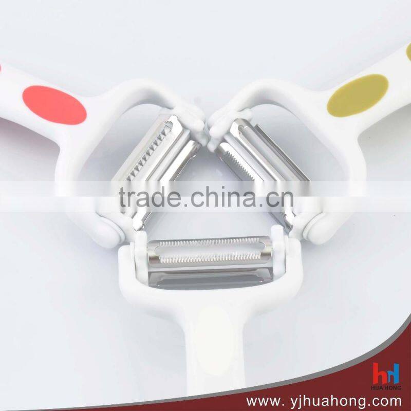 3 Blades Multifunction Rotary Vegetable Peeler