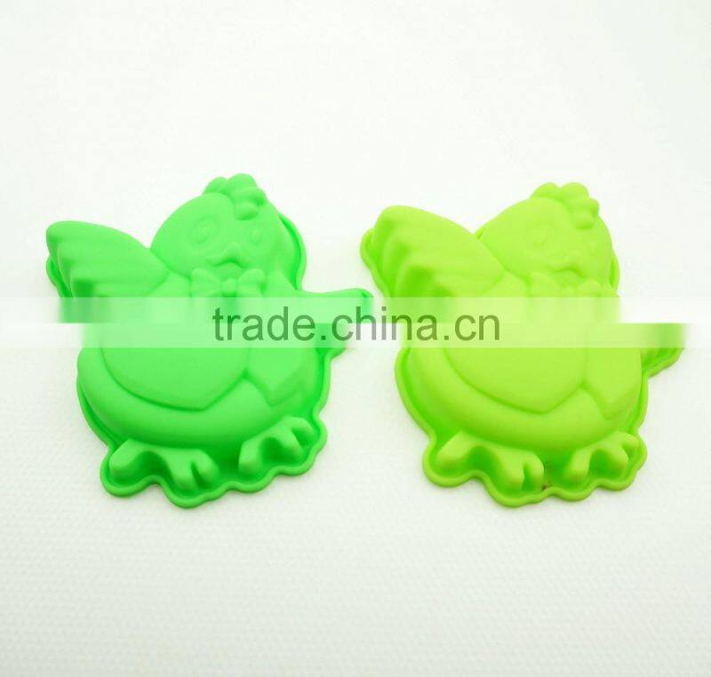 11176 Customized Silicone Chicken Shaped Cake Mould