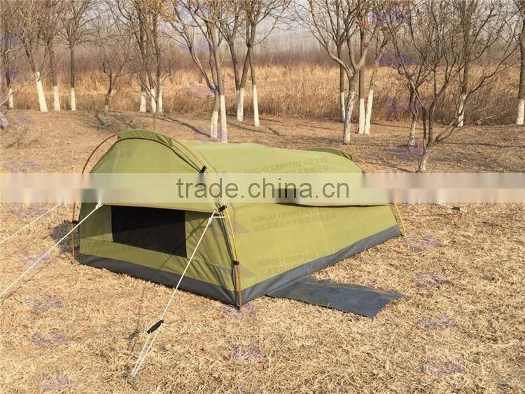 2016 Hot sale high quality canvas swag tent for purchasing