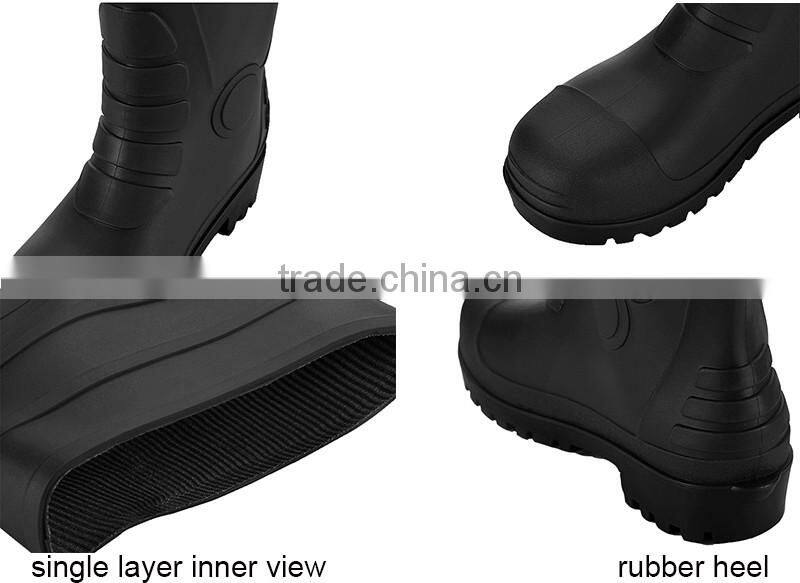 China Custom Winter Men Long Rubber Rain Waterproof Hunting Boots Wholesale