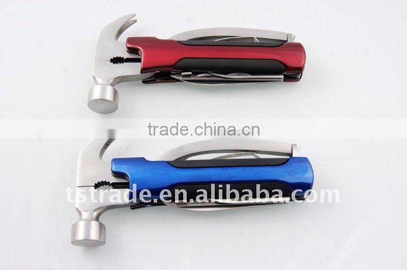 2014 Promotion new design stainless steel hammer household and outdoor multi hammer