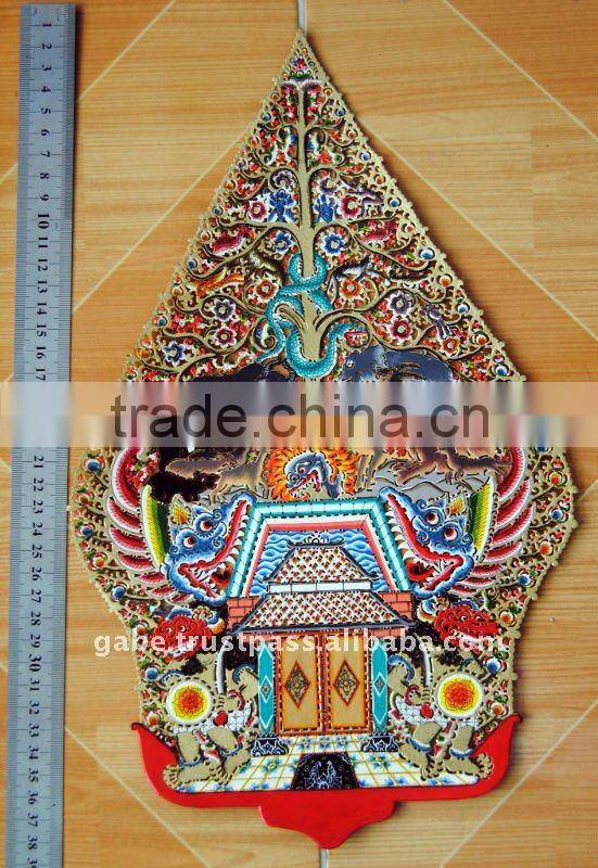 Gunungan Wayang Kulit Javanese Style