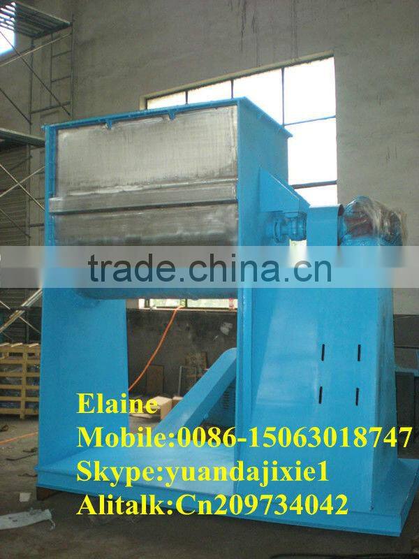 chemical blender mixer/stainless steel horizontal mixer/helical ribbon blender