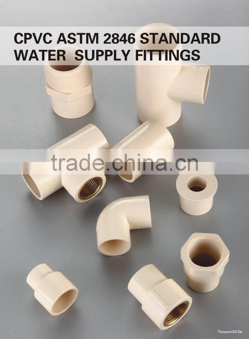 ASTM D2846 CPVC PIPE FITTINGS