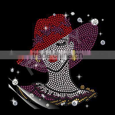 Marilyn Monroe hot fix rhinestone motifs