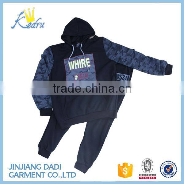 Stock Lot Embroidery juvenile sport tracksuit