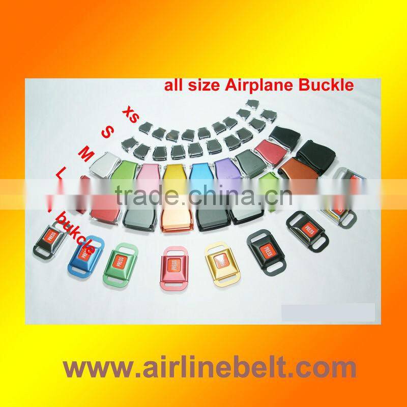 Airline airplane aircraft aluminum alloy belt buckle