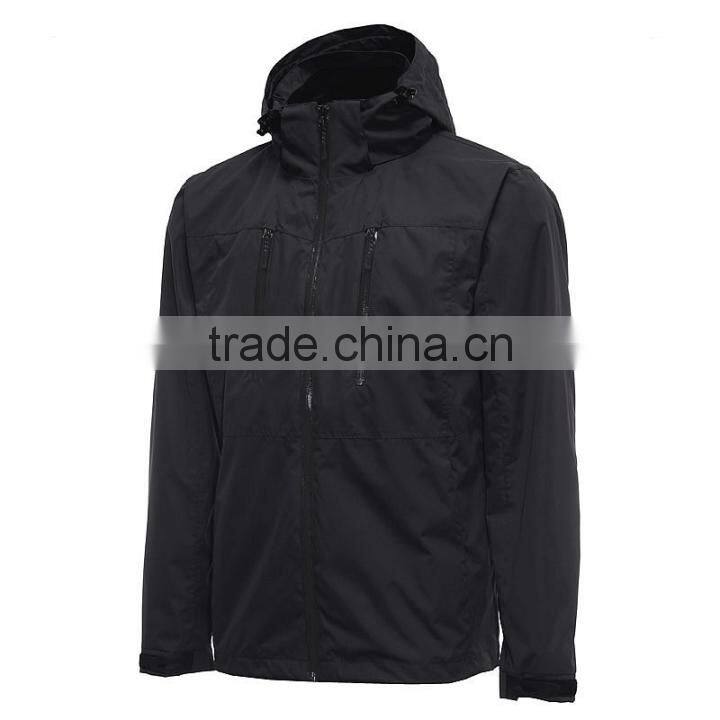 male sublimation sport hardshell jacket