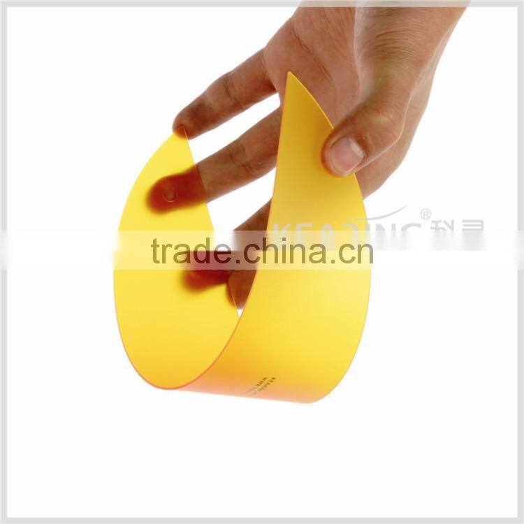 Kearing non toxic plastic garment pattern ruler in 1.2mm thick 2pcs per set #1304s