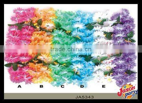 2012 artificial flower garland Hawaiian Flower Lei Garland
