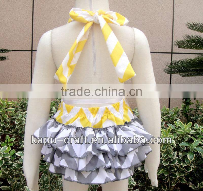 Cute infant chevron baby garment blank infant rompers