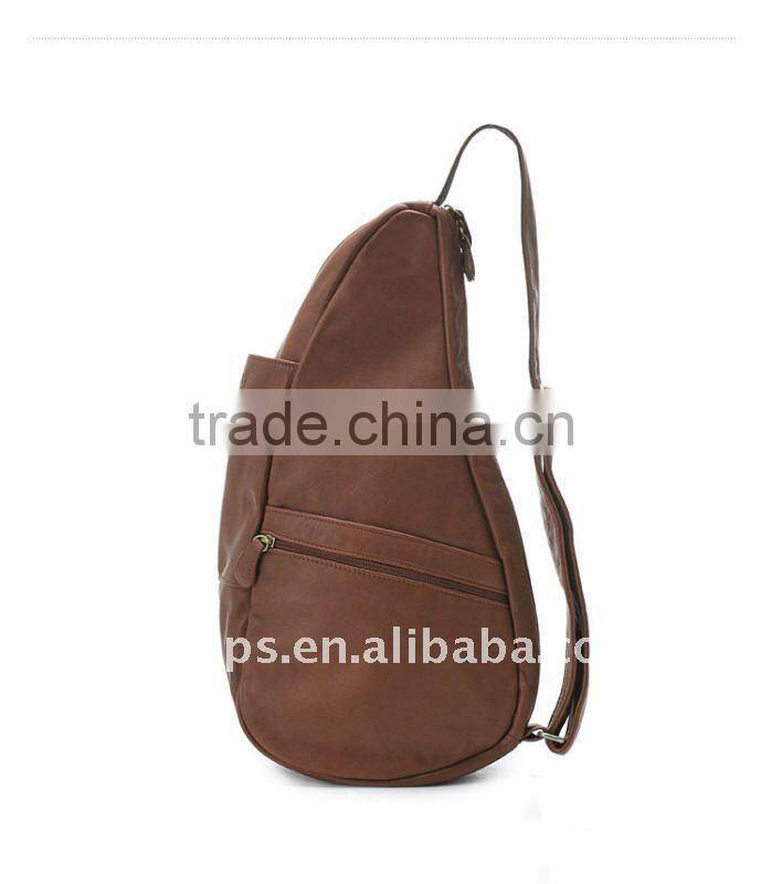 fashion leather aslant or messenger satchel bag