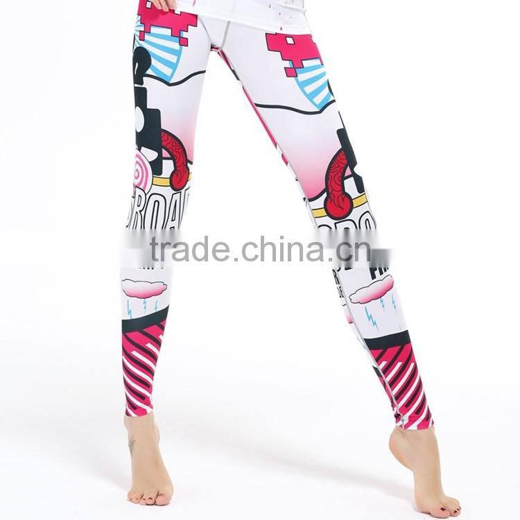 high quality compression tights running sportswear