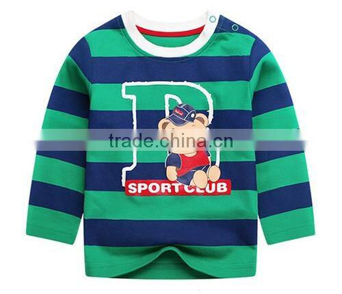 New product 2017 good quality China Professional factory children custom long sleeve t-shirt