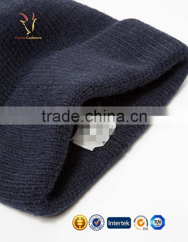 Knitted Beanie Hat Cashmere Custom Beanies Cap