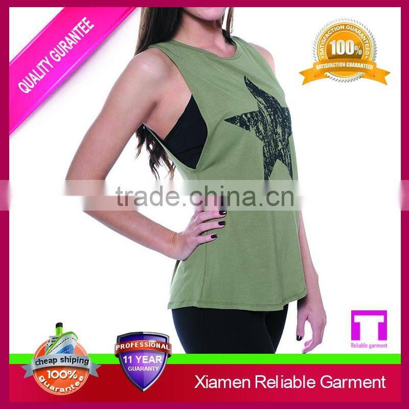Wholesale Running Singlet/ Loose Bamboo Tank Tops For Women