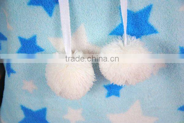 ladies' 100% polyester printed coral fleece pajama