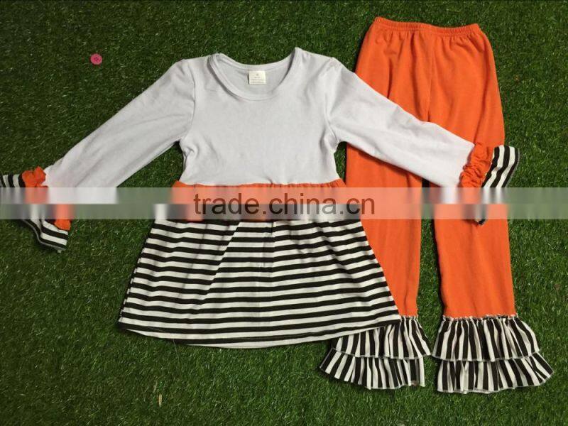 Remake Halloween Beautiful Ghost Light Pantalones Outfit Kids Girls Ruffle Pants Outfits