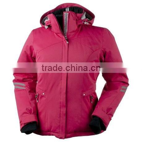 outdoor ski wears nylon waterproof jacket