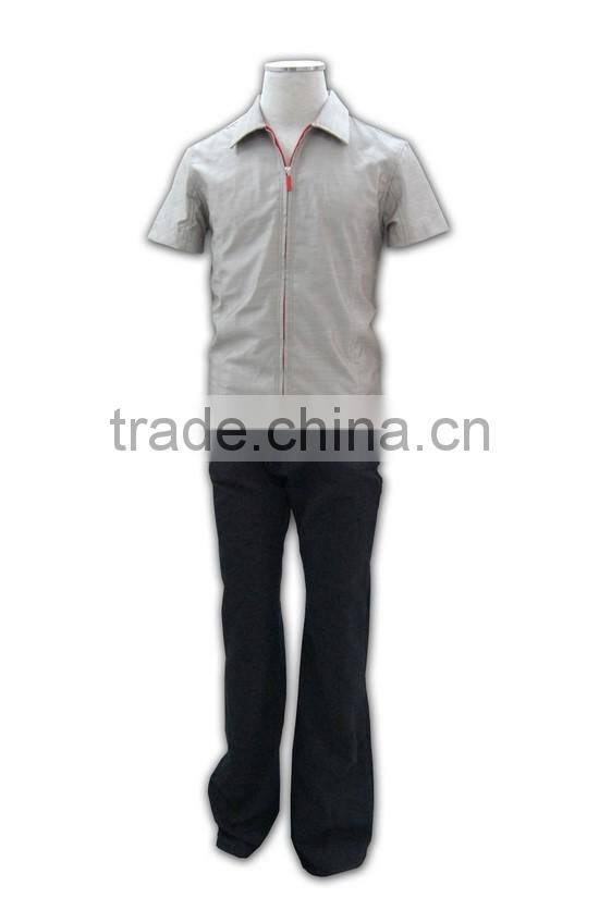 2015 whole sell new design high quality TR company uniform policy sample