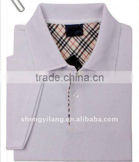 Men's classic 100% cotton golf/sport polo t shirt polo001a