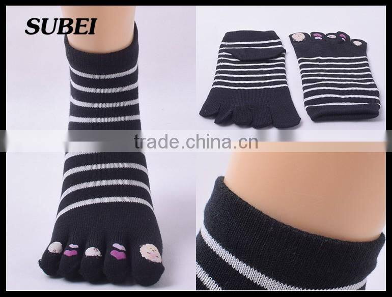 Lovely girl cartoon tube socks sublimation toe socks