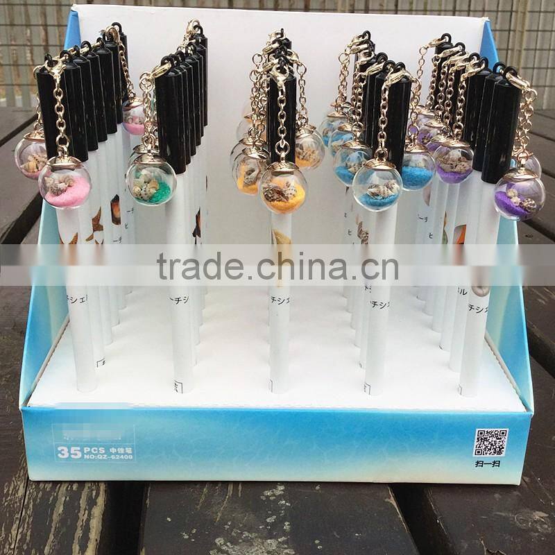 New hot sale promotional gel ball pen school student gift night light