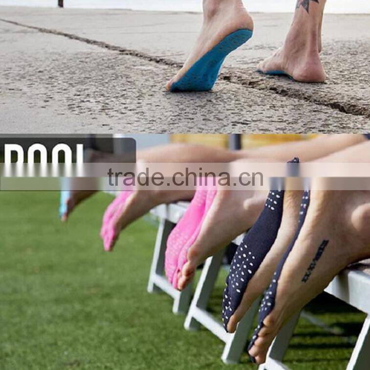 creative waterproof and anti-sliding beach contact insoles Nakefit stick-on soles sticker shoes