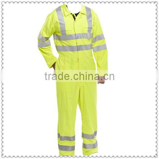 Drotex Fire Resistant Hi-Vis Antistatic Boilersuit