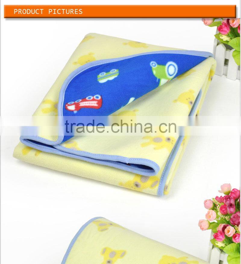 Baby blanket anti-pilling polar fleece