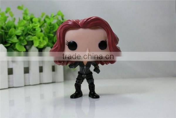 (Top) Hot Movie Captain America 3 action figures, POP figure Black Panther, PVC figures wholesale price