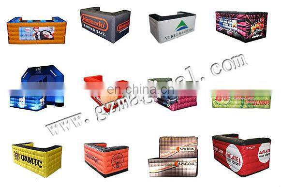 Inflatable emceed programme Bar with LED light
