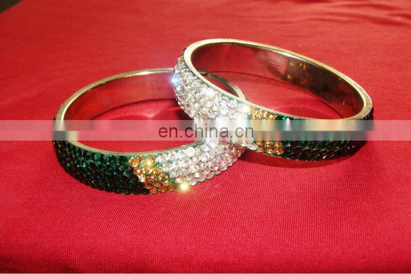 Crystal bangle Manufacturer/ Lac Crystal bangle