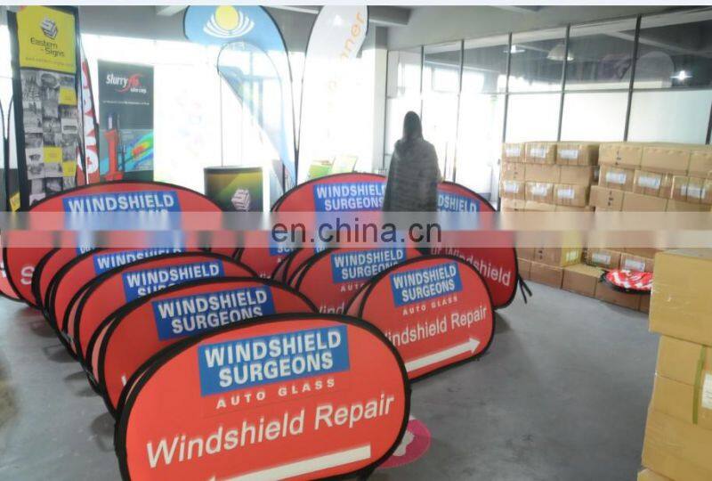 custom made printed a frame banner stand for advertising