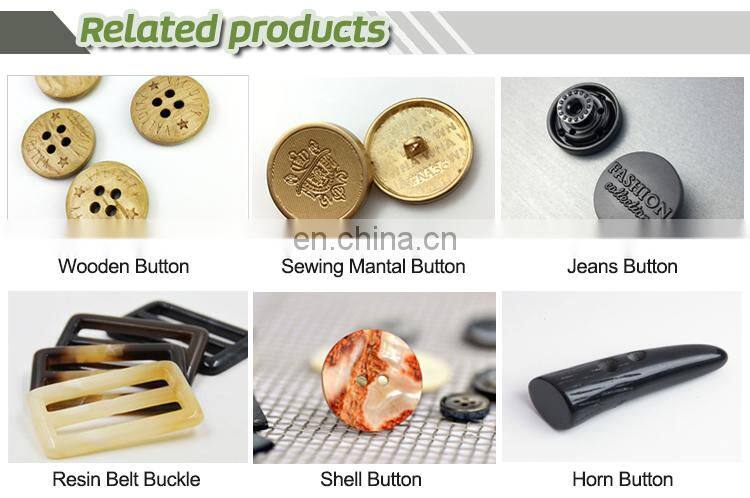 custom clear sewing resin garment plastic buttons on shirts