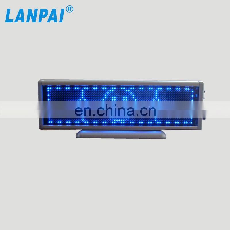 2017 New Arrival Blue color B1664B Programmable LED mini display