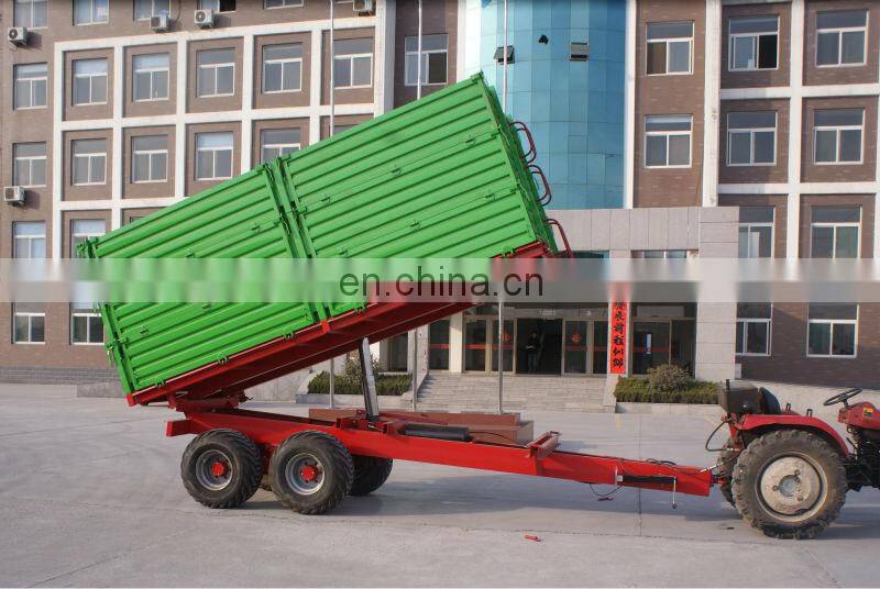 10-15 ton Chinese side tipping trailer