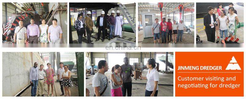 14 inch China Small river sand cutter suction dredger vessel for sale for sand dredging