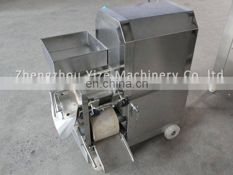 fish meat separating machine , fish bone removing / remover machine