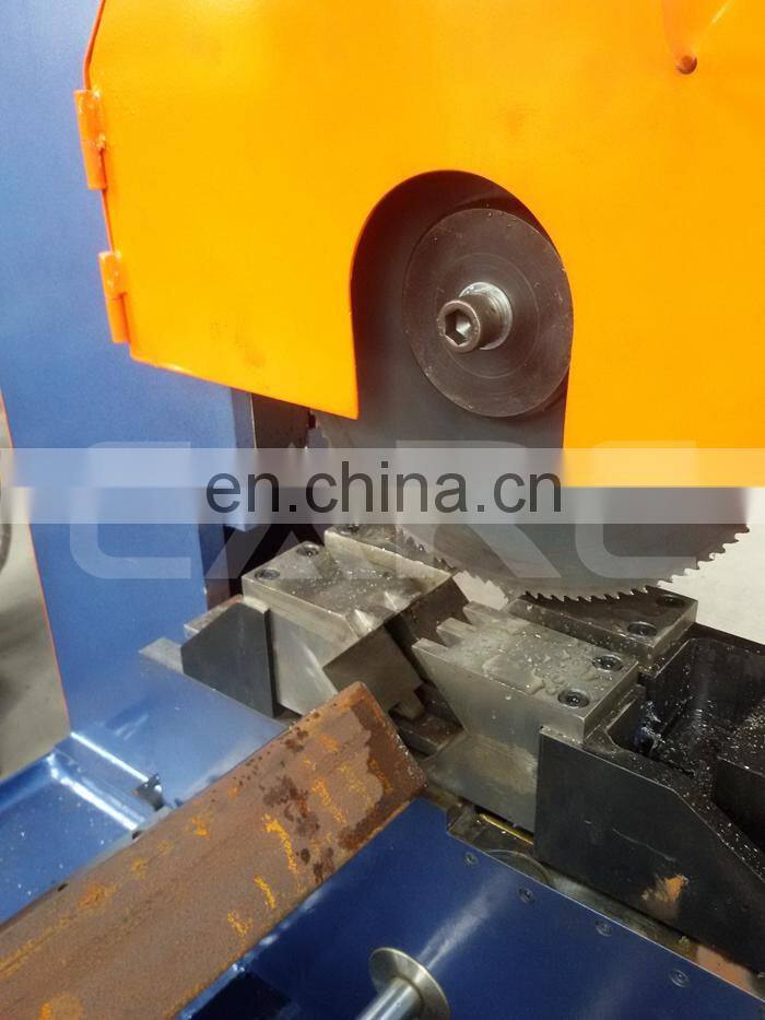 Automatic servo feeding hydraulic cnc pipe cutting machine with high accurancy