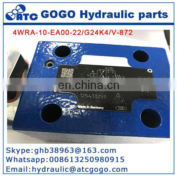 Directional valve 4WRA 10 EA00-22/G24K4/V-872 , 4WRA 10 EA00-22/G24K4/V-873