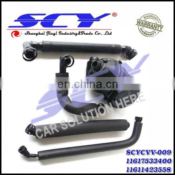 COLD WEATHER CLIMATE PCV Crankcase Vent Valve Breather Hose 5Pc Kit for BMW E46 11 63 7 533 400 11637533400