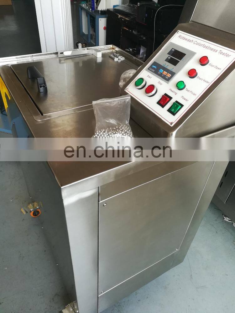 Textile color fastness to washing/washing fastness tester