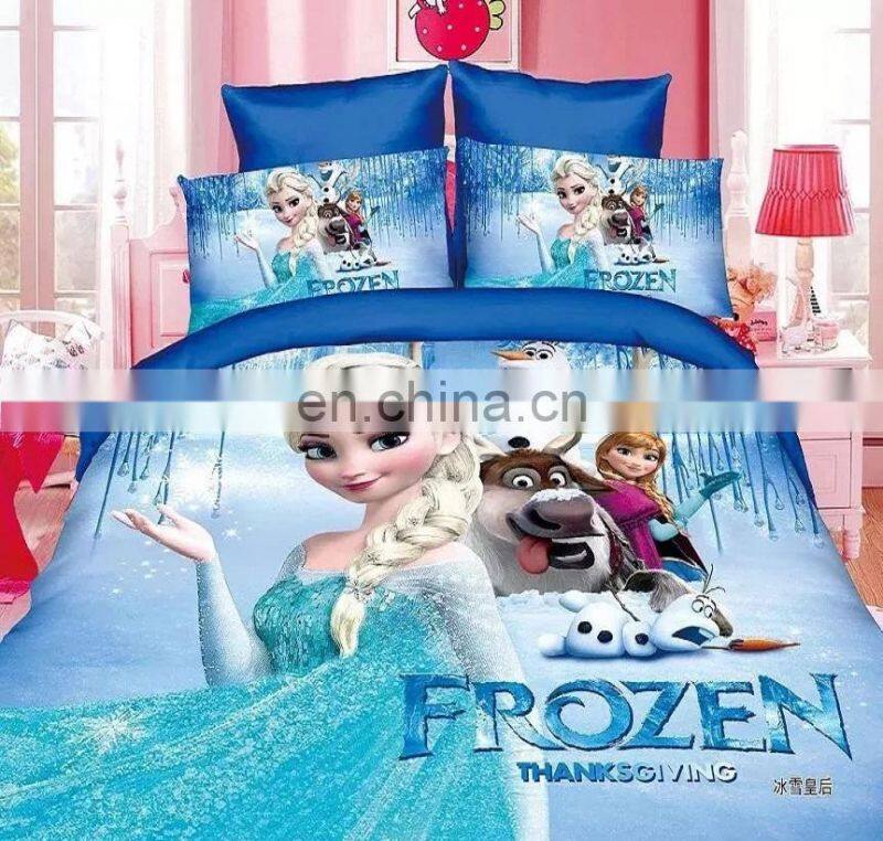 3d print microfiber duvets bedroom linen bedding sets for children 100% Polyester bed sets duvet cover