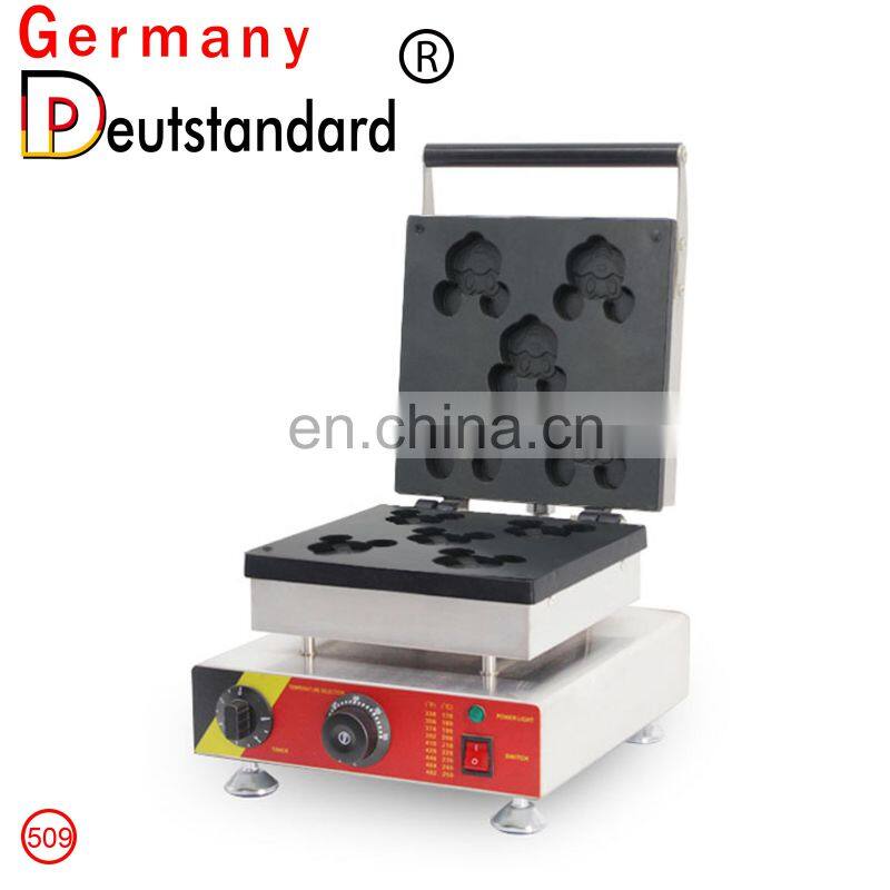 snack machine cartoon belgian waffle maker with waffle iron