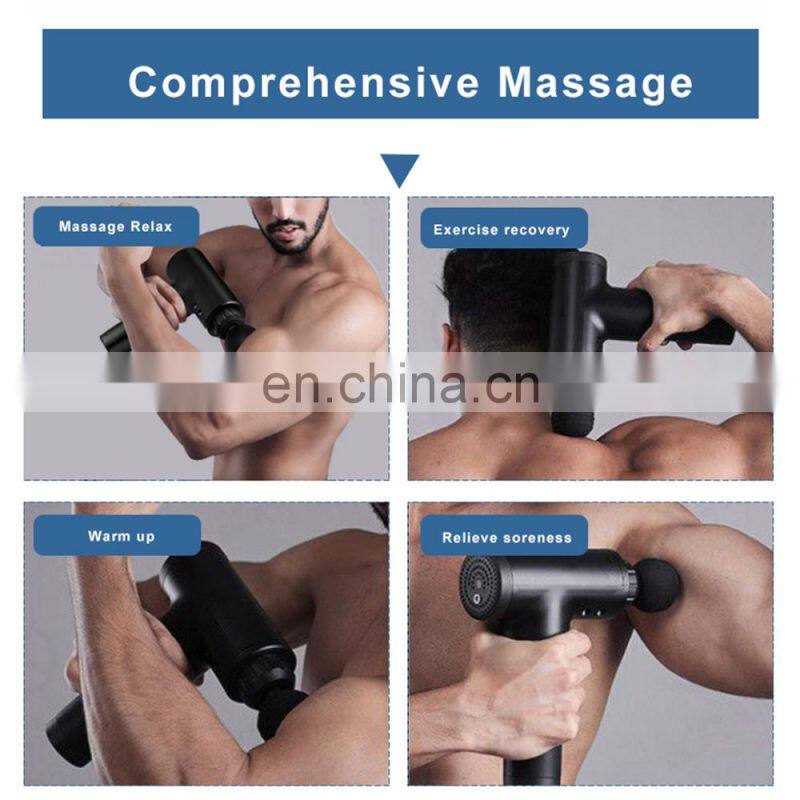 2020 New Portable Mini Cordless Vibration Deep Tissue Muscle Low Price Massage Gun For Sports