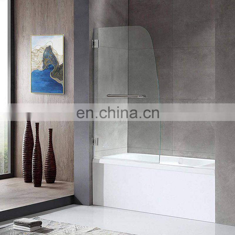 Factory Direct Supplier Tempered Safety Glass Shower Partition Screen