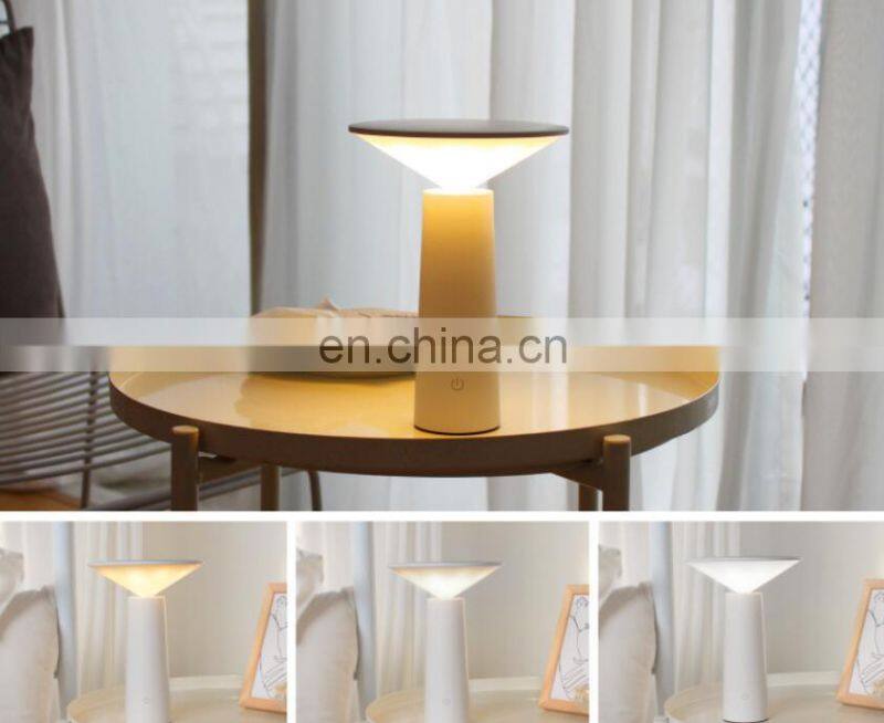 home decoration reading new design I shape led battery table lamp