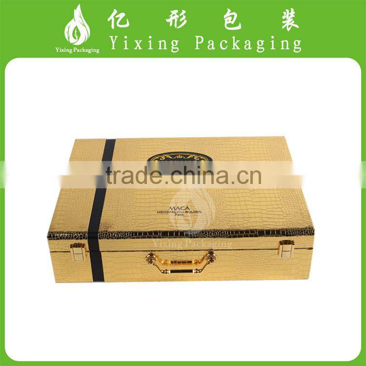 High grade PU leather box for perfume