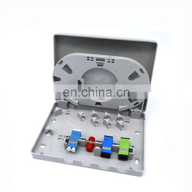 MT-1212-8 New product 8 Core FTTH ABS BOX 8 port FTTH wall outlet